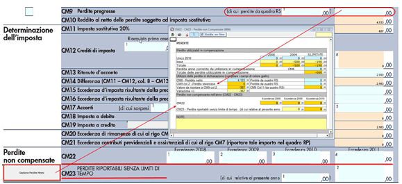 Persone Fisiche Quadro Cm Contribuenti Minimi